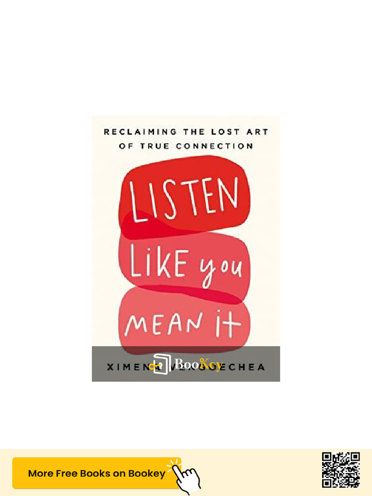 Listen Like You Mean It PDF | PDF | Empathy | Psychology