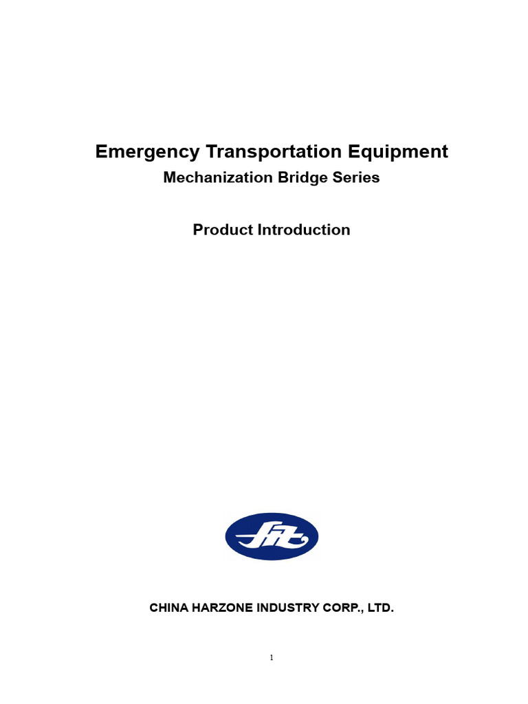 Harzone-HZ21 Fast MechBridge | PDF | Bridge | Vehicle Technology