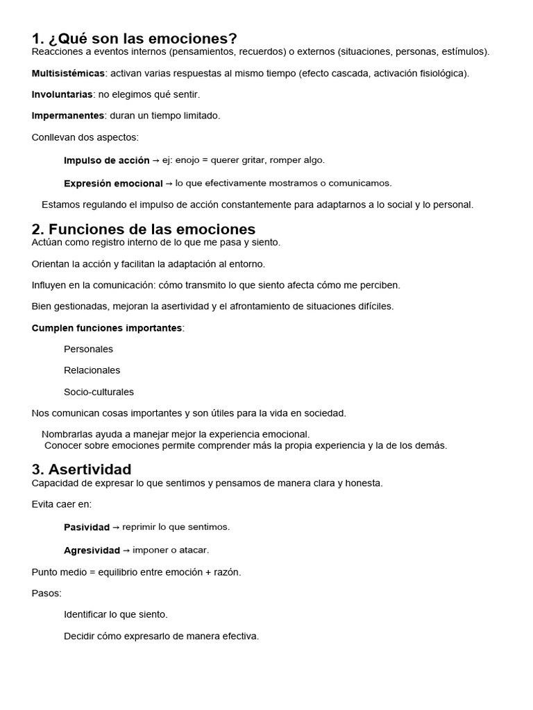 Manejo de Las Emociones.pdf | PDF | Las emociones | Ira