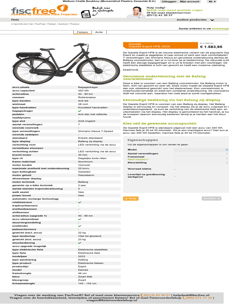 Nationale Fiets Projecten - Fiets - FiscFree® | PDF