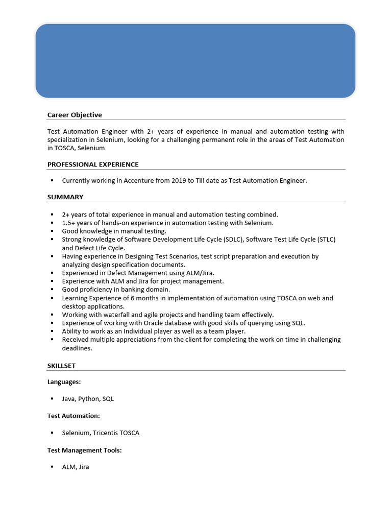 Kiran Resume | PDF | Selenium (Software) | Automation