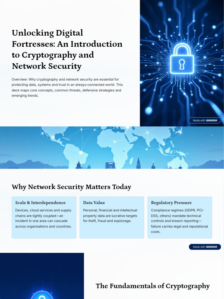 Unlocking Digital Fortresses an Introduction to Cryptography and ...
