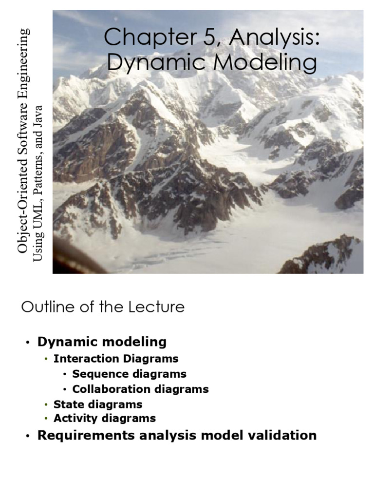L6 Dynamic Modeling | PDF | Use Case | Unified Modeling Language