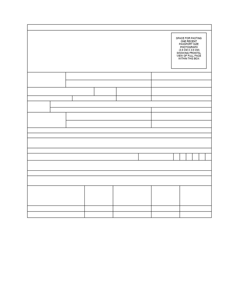 form6_copy | PDF | Identity Document | Government