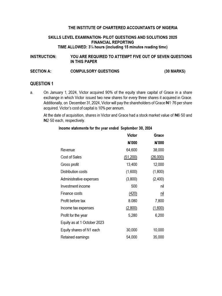 Fr Piolt Set 1- Qna - Qc 3 | PDF | Depreciation | Equity (Finance)