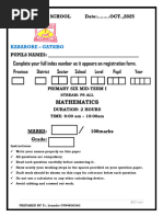 P5 Science Exam Questions 2025 | PDF