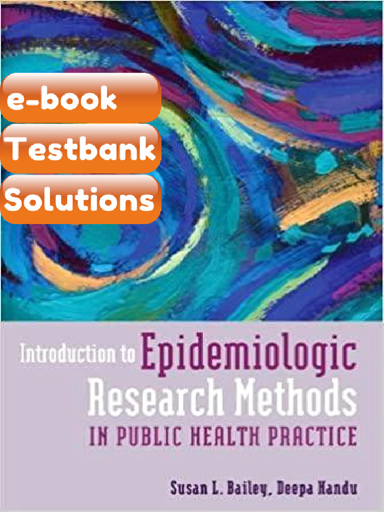 eBook & Testbank Introduction to Epidemiologic Research Methods in ...