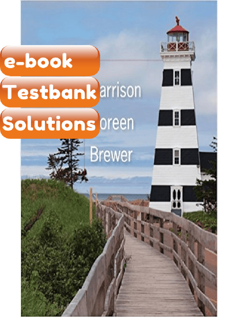 Testbank - Managerial Accounting 15th Edition by Garrison A | PDF