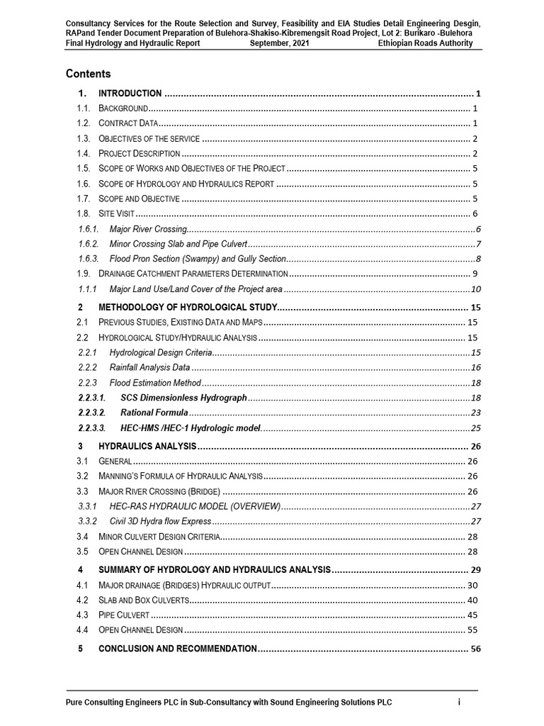 Final Report | PDF | Drainage Basin | Flood