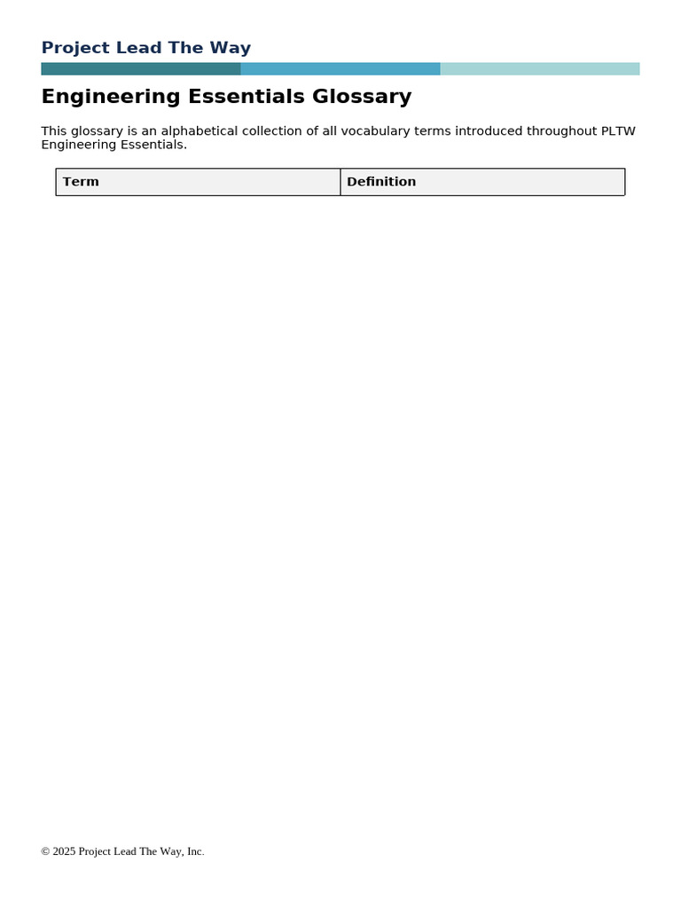 Eng Glossary | PDF