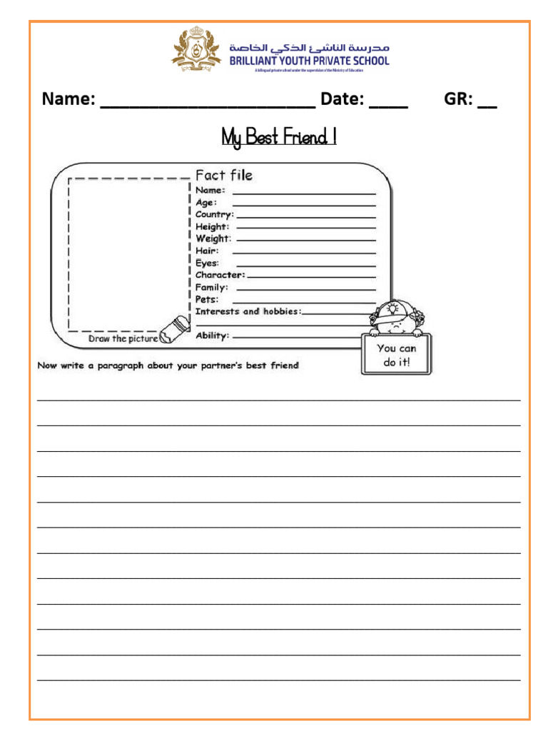 Friend Discription | PDF