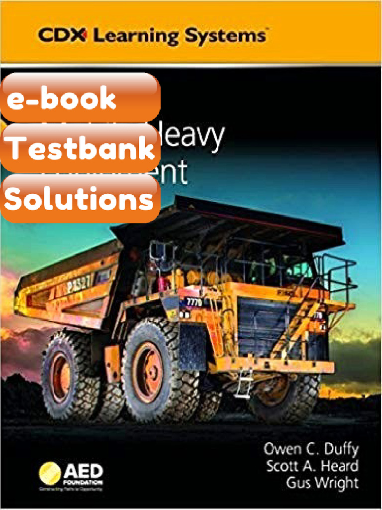 eBook & Testbank Fundamentals of Mobile Heavy Equipment by Gus Wright ...