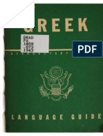 TM 30-350 Greek Language Guide 1943