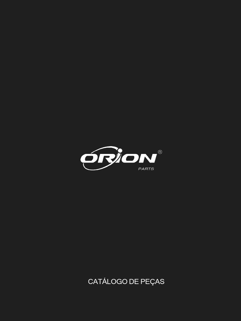 Catalogo de Peças Orion Parts | PDF | Válvula | Bomba