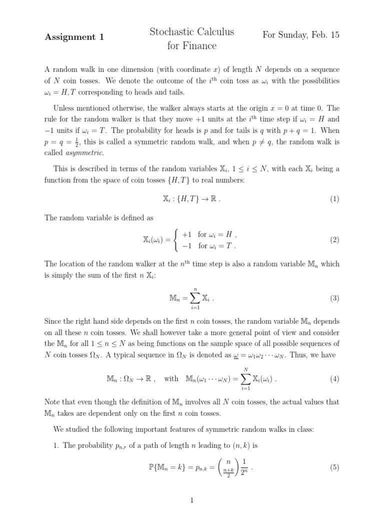 SCF Assignment1 | PDF | Random Variable | Probability Theory