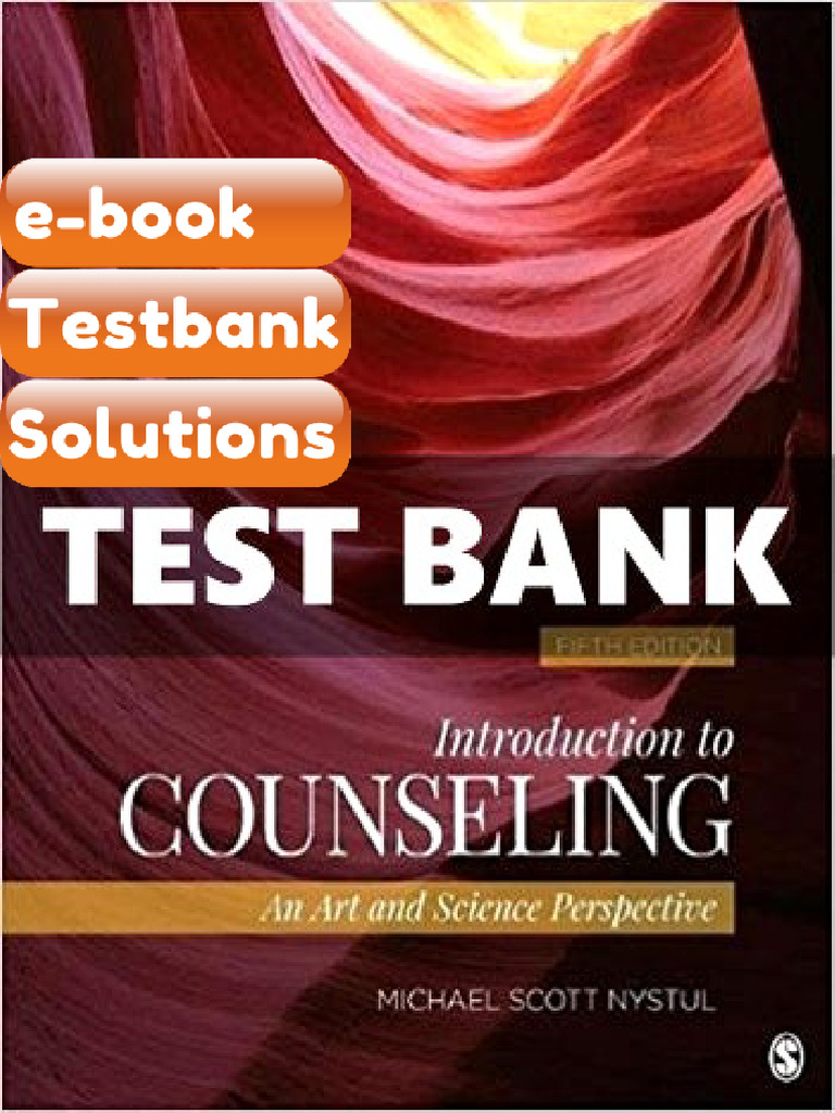 eBook & Testbank Introduction to Counseling an Art and Science ...