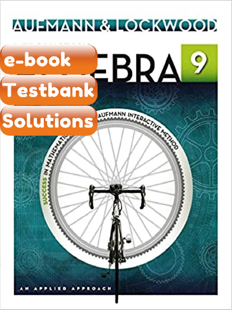 Ebook & Testbank Introductory Algebra An Applied Approach 9th Edition | PDF