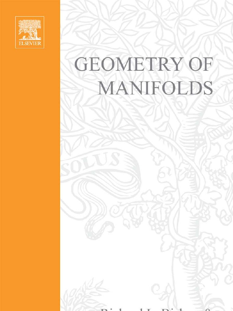 Richard L. Geometry of Manifolds PDF Manifold Vector Space