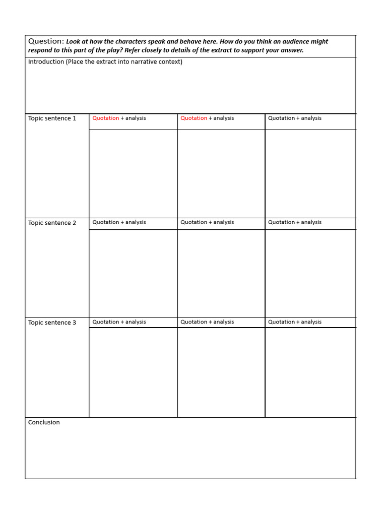 CTG New Extract and Planning Sheet | PDF
