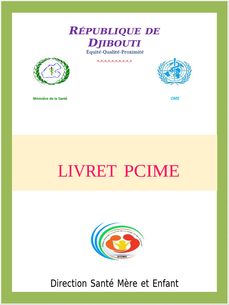 Livret Pcime | PDF | Infection | Paludisme