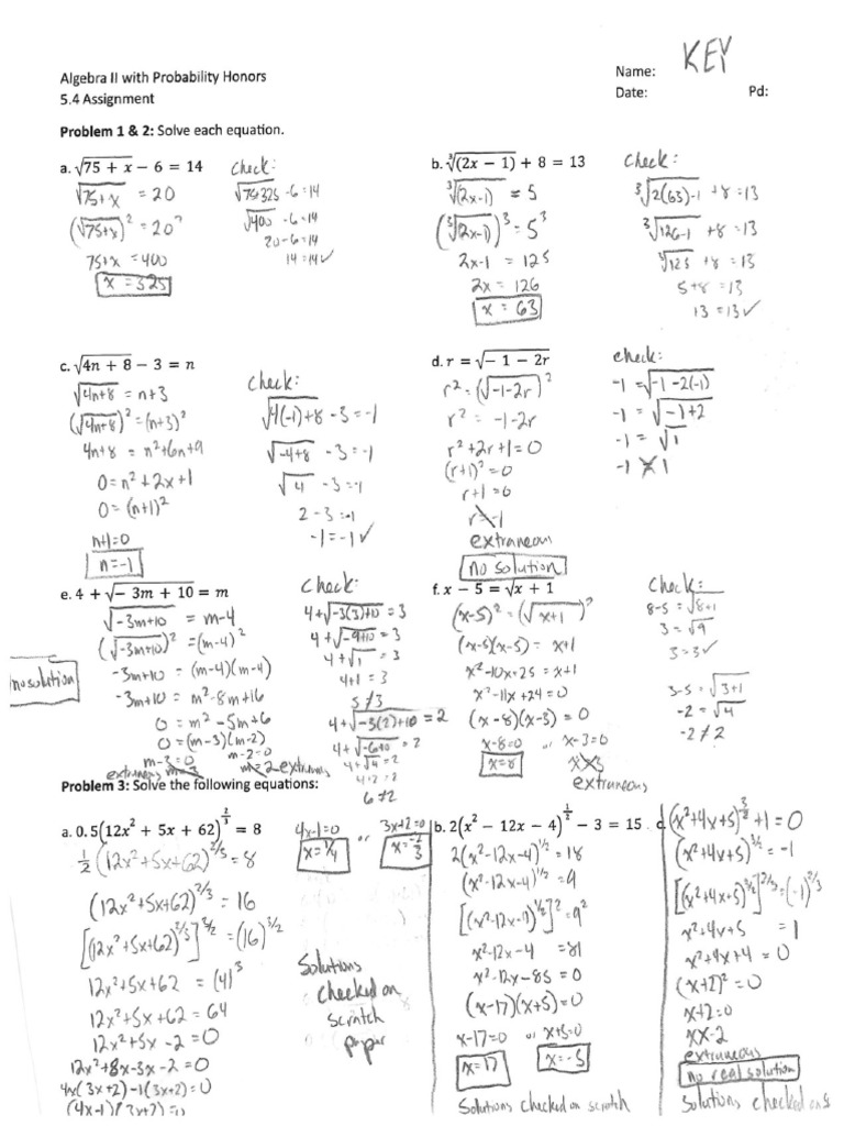 5.4 Assignment KEY | PDF