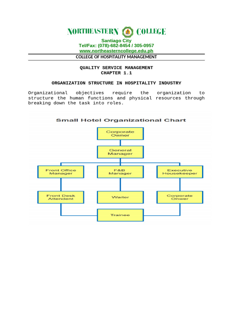 Chapter 1.1 Organization and Structure | PDF