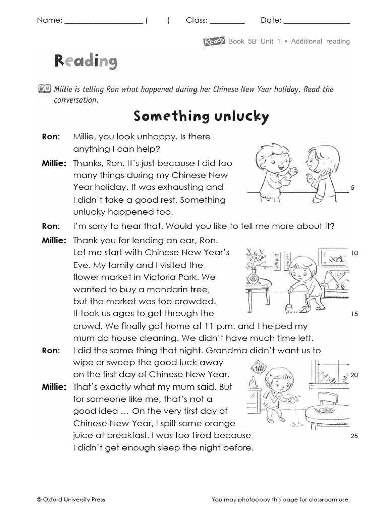 5BU1 Additional Reading Ws | PDF