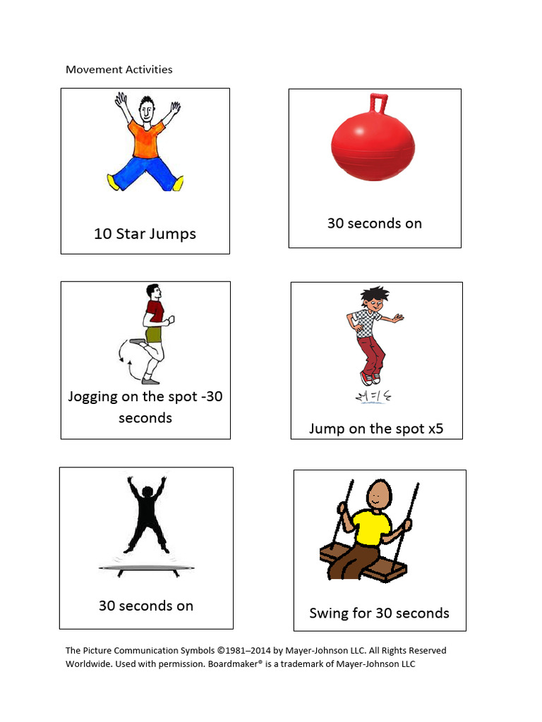 10 Movement Activities | PDF