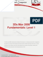 3D Max L1 Course Outline