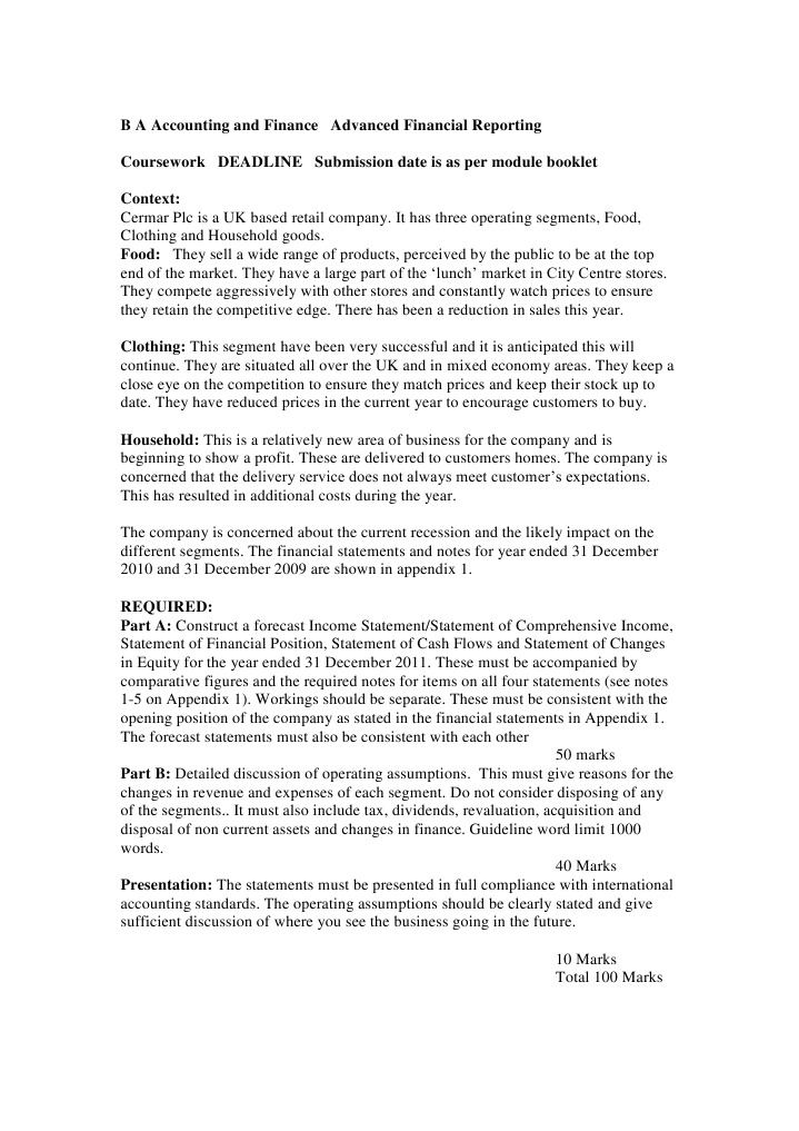 Cermar Plc Financial Forecast 2011 | PDF | Expense | Dividend