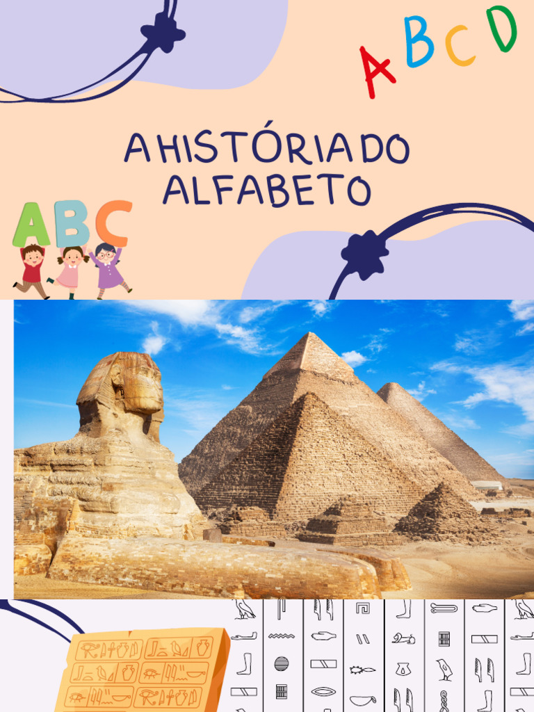 Sons Das Letras e História Do Alfabeto! | PDF