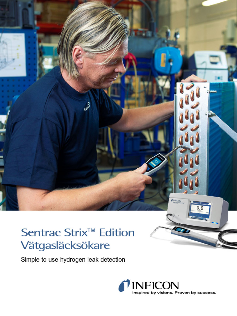 Brochure Sentrac Strix Edition Hydrogen Leak Detector SVE 202012 | PDF