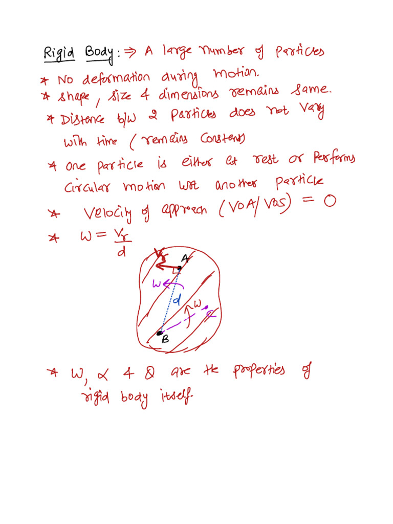 Rigid Body Dynamics (SIP 1) L03 | PDF | Rotation | Euclidean Geometry