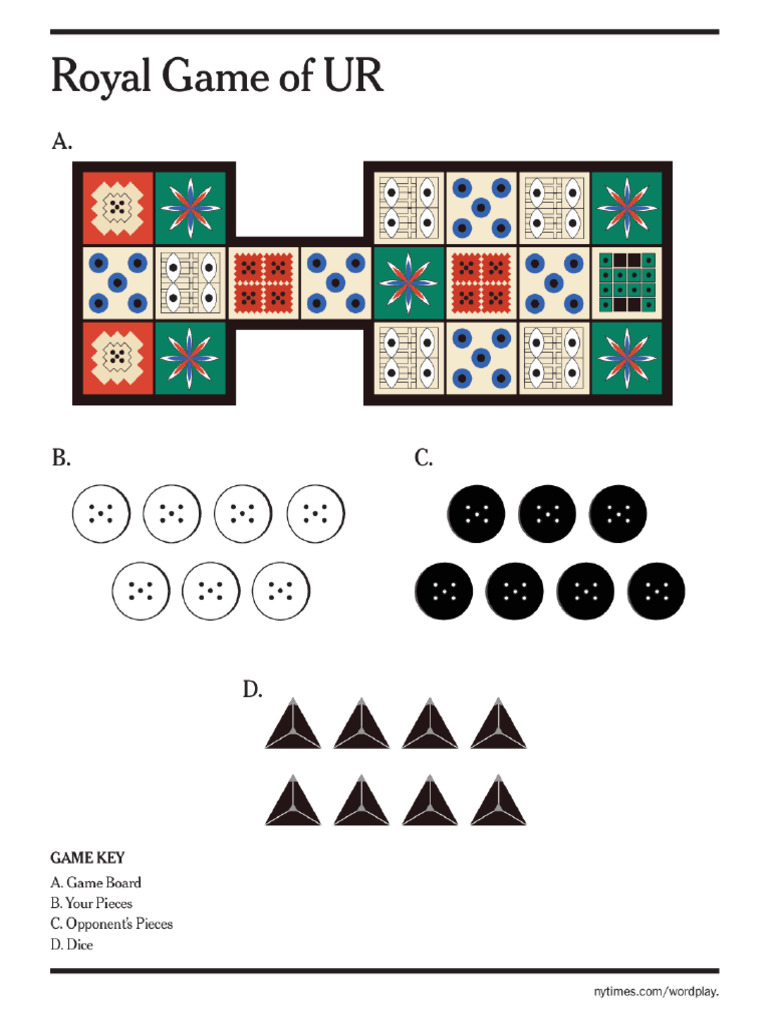Royal Game of Ur | PDF