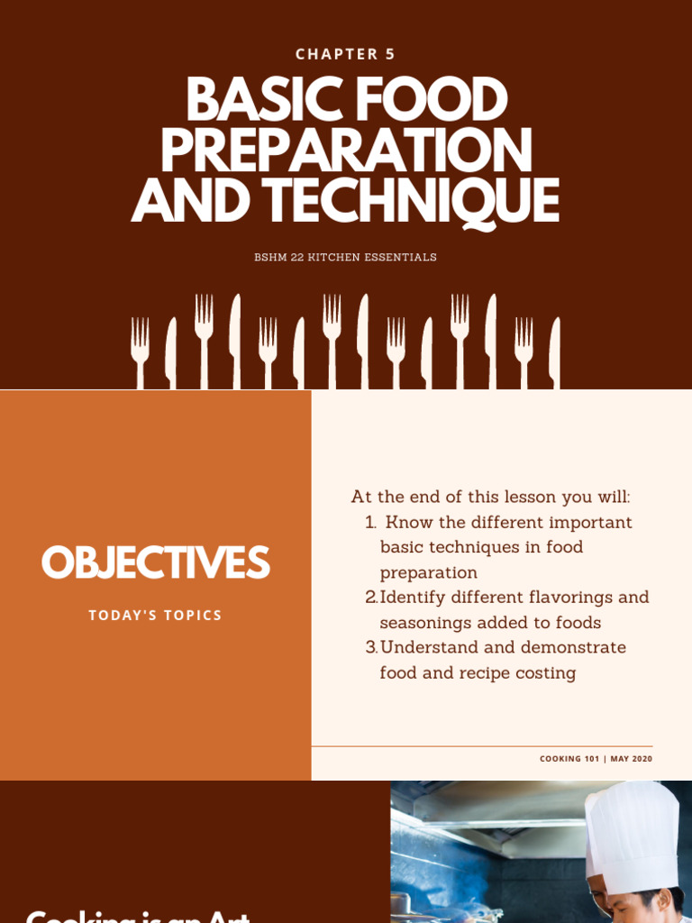 4.-Basic Food Preparation and Technique | PDF | Knife | Blade