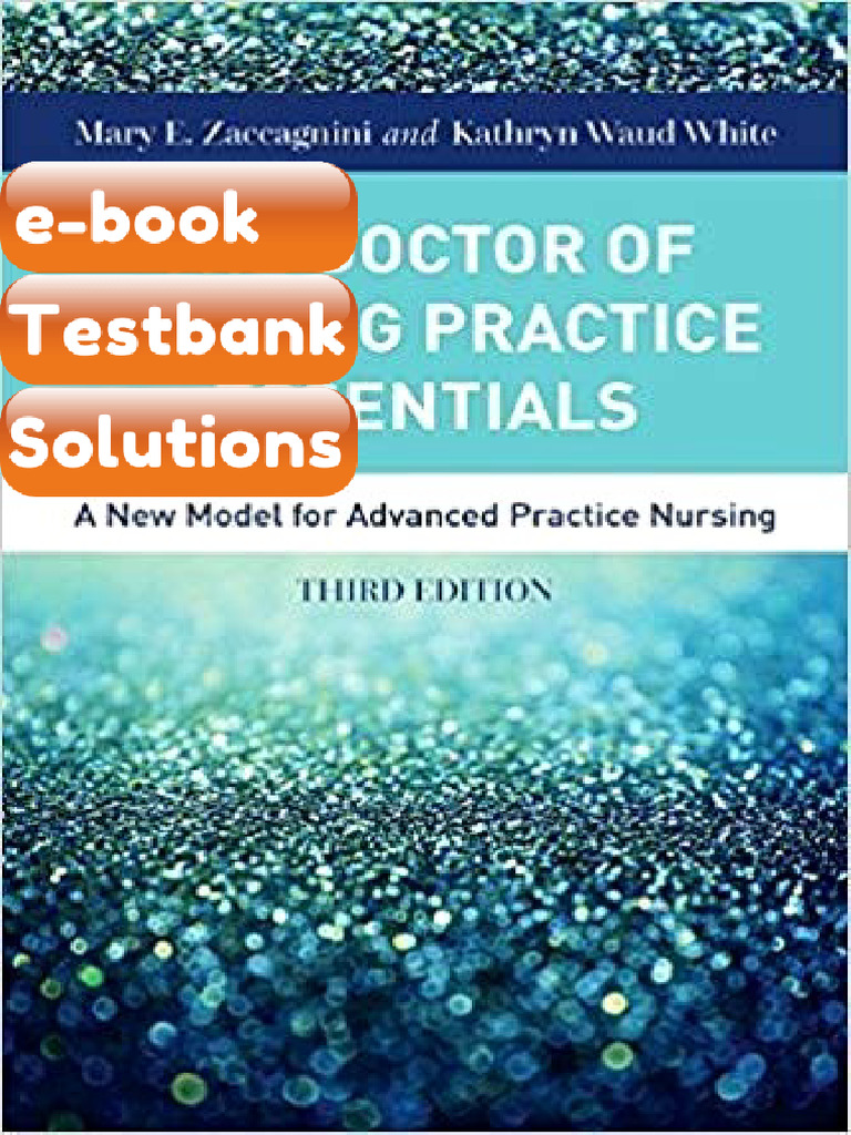 Ebook & Testbank The Doctor of Nursing Practice Essentials 3rd Edition ...