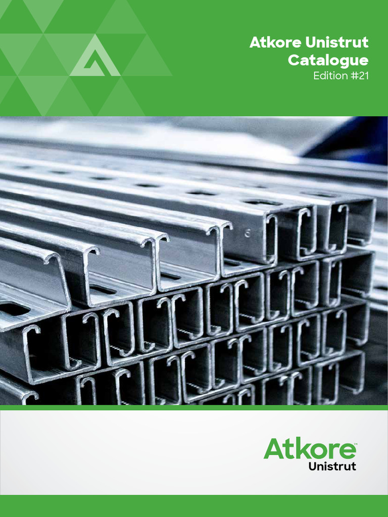 Atkore Unistrut & Marco Digital Product Catalogue | PDF | Galvanization ...