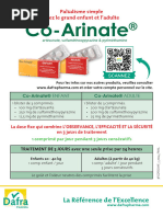 Co Arinate | PDF | Paludisme | Pharmacocinétique
