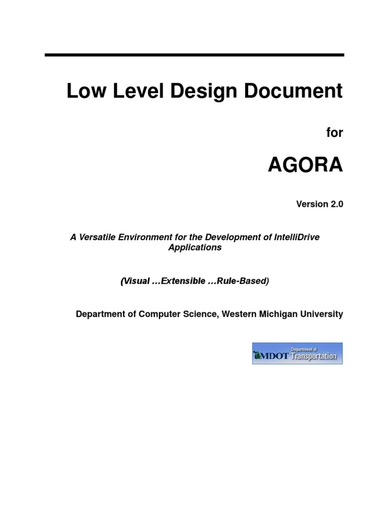 AGORA Low Level Design Document Rev2 | PDF | Web Service ...