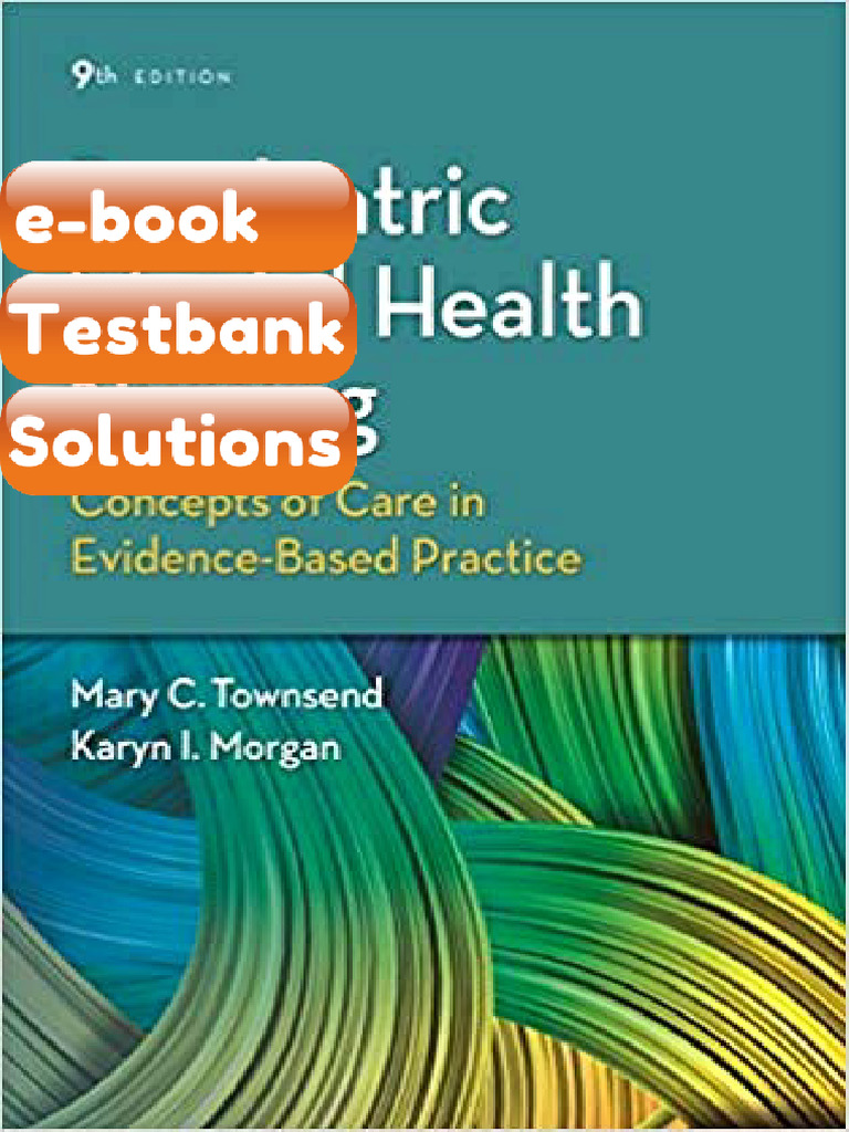Testbank - Psychiatric Mental Health Nursing Concepts of Care in ...