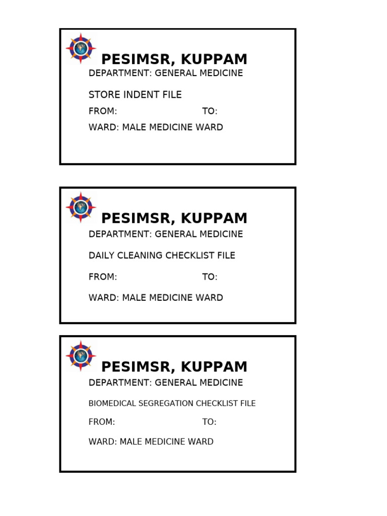 Male Ward Names 14.01.2026 | PDF