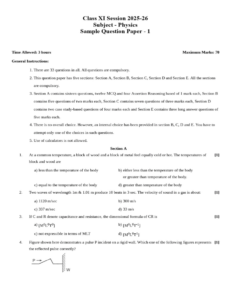 Physics 1 | PDF