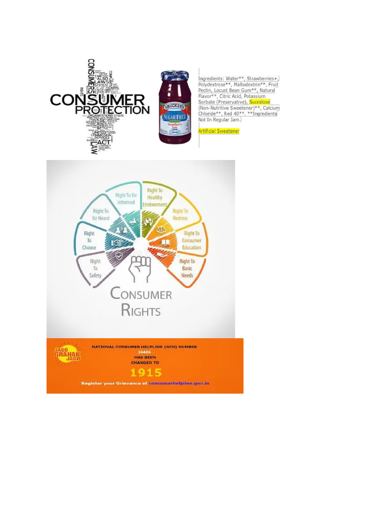 Consumer Rights Images Print | PDF