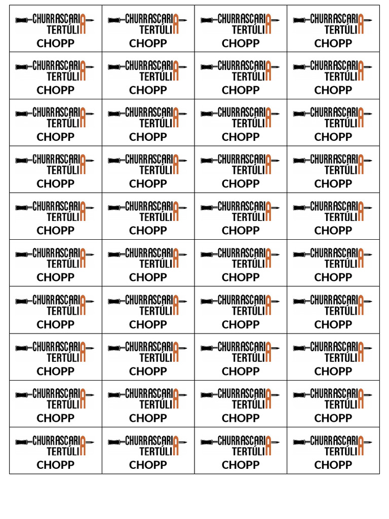 Ficha Chopp | PDF