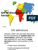GIS in Development Sector