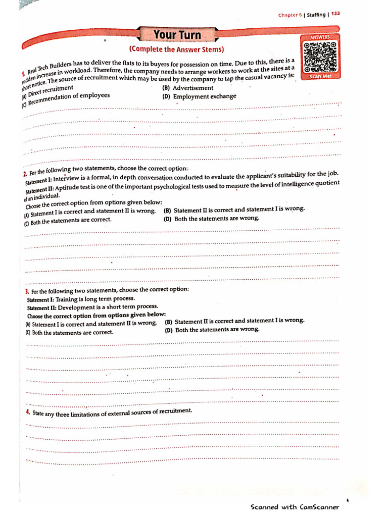 BST Worksheet | PDF