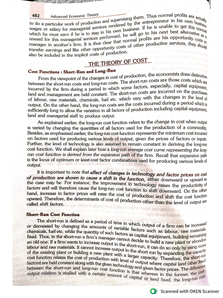 Cost Analysis | PDF