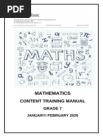 2026 Grade 7 Math Teaching Plans | PDF | Area | Shape