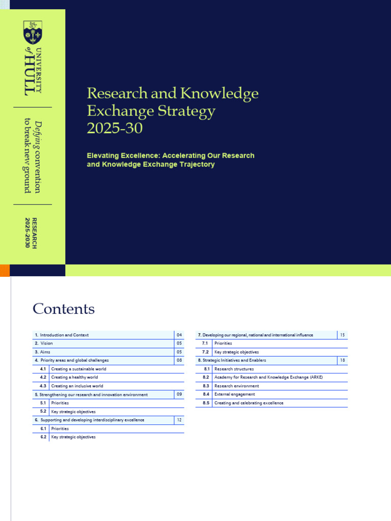 Research Strategy 25 30 | PDF | Sustainability | Innovation