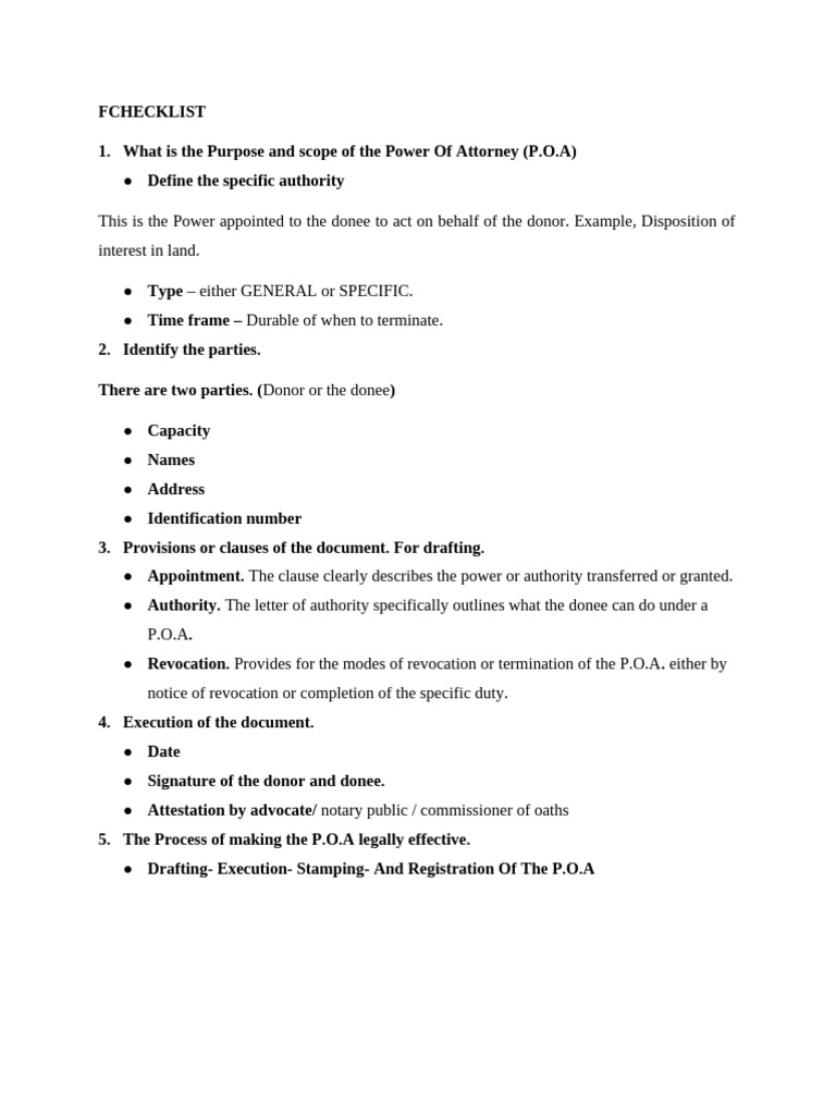 Specific Power of Attorney Final Draft .. Firm 09 | PDF | Power Of ...